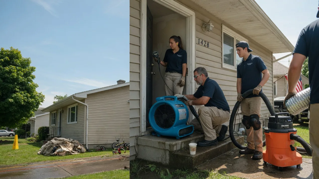 Water Damage Restoration in Saxis, VA near me